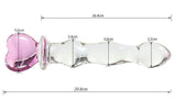 Dildo In Glass Heart