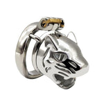 Steel Tiger Chastity Cage
