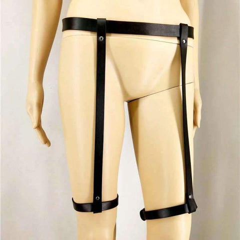 bdsm garter belt Saphire 4pc Lace Bondage Lingerie Set main image 1