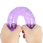 Transparent Suction Cup Dildo