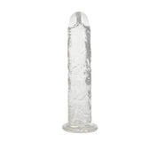 Transparent Suction Cup Dildo