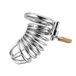 Silver Prison Chastity Cage