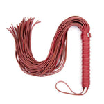 Red Leather BDSM Whip