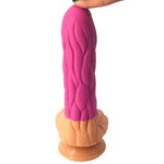 Ribbed Suction Cup Dildo