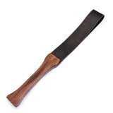 Paddle Sm Wood And Vintage Leather