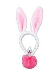 Rabbit Tail And Ears Anal Plug