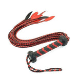 Leather Whip Sm Feather