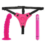 Vibrating Belt Dildo