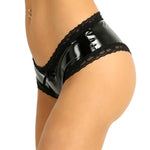 Lace Vinyl Panties