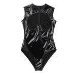 Vinyl Open Bodysuit