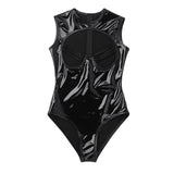 Vinyl Open Bodysuit