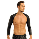 Men'S Leatherette Outfit