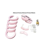 Pink Chastity Cage