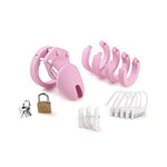 Pink Chastity Cage