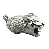 Steel Lion Chastity Cage