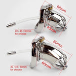Urethral Catheter Chastity Cage