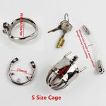 Urethral Catheter Chastity Cage
