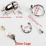 Urethral Catheter Chastity Cage