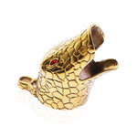 Golden Snake Chastity Cage