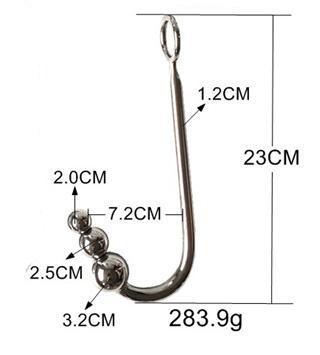 bdsm fish hooks Steel Anal Hook | BDSM, Bondage & Sex