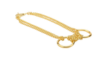 Gold Handcuffs Necklace