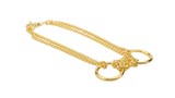 Gold Handcuffs Necklace