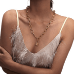 Necklace Padlock Silver | Gold