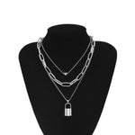 Necklace Padlock Silver | Gold