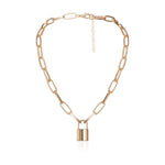 Necklace Padlock Silver | Gold