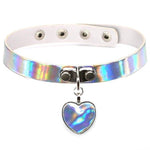 Necklace Holographic Heart