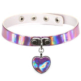 Necklace Holographic Heart