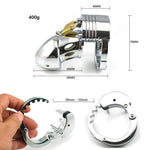 Cage Of Chastity Submissive Man