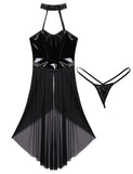 Transparent Vinyl Dress