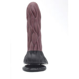 Ribbed Suction Cup Dildo