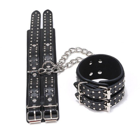 BDSM - Male Submissive Leather Bondage Kit