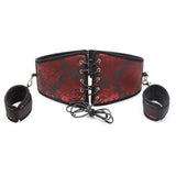 Bondage Corset Handcuffs Kit