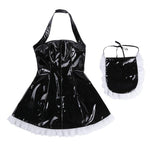 Vinyl Maid Dress