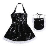Vinyl Maid Dress