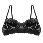 Push Up Vinyl Bra