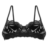 Push Up Vinyl Bra